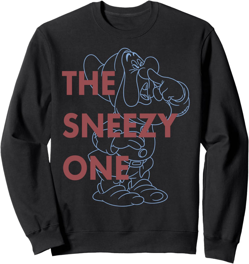 Disney Snow White The Sneezy One Portrait Sweatshirt