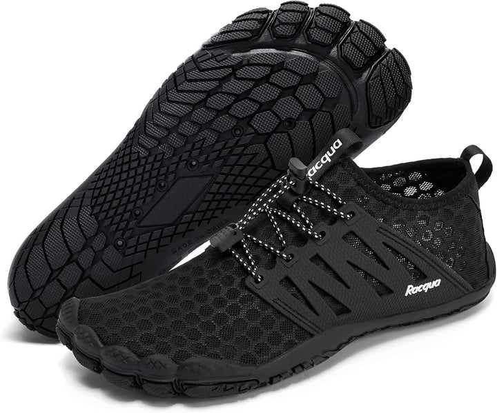 Racqua Composite Mesh Wasserschuhe Männer Frauen 42 EU Wz114 Black, 42 EU Wz114 Black