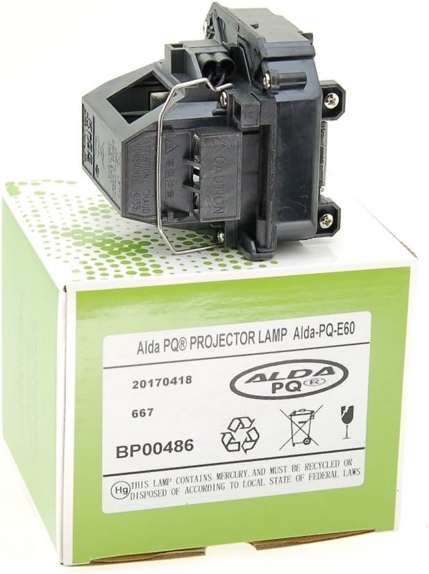 Alda PQ Premium, Beamer Lampe kompatibel mit EPSON EB-425W, EB-900, EB-96W, EB-2020, H382A, H383A, P