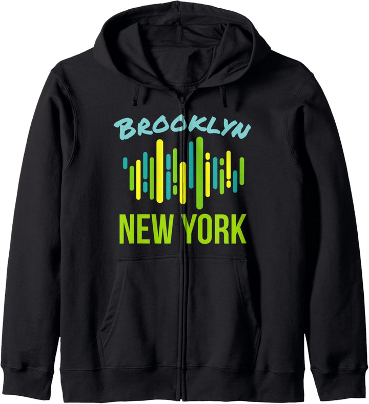 Brooklyn New York Brooklyn Bridge Hiphop Musikgeschenke Kapuzenjacke