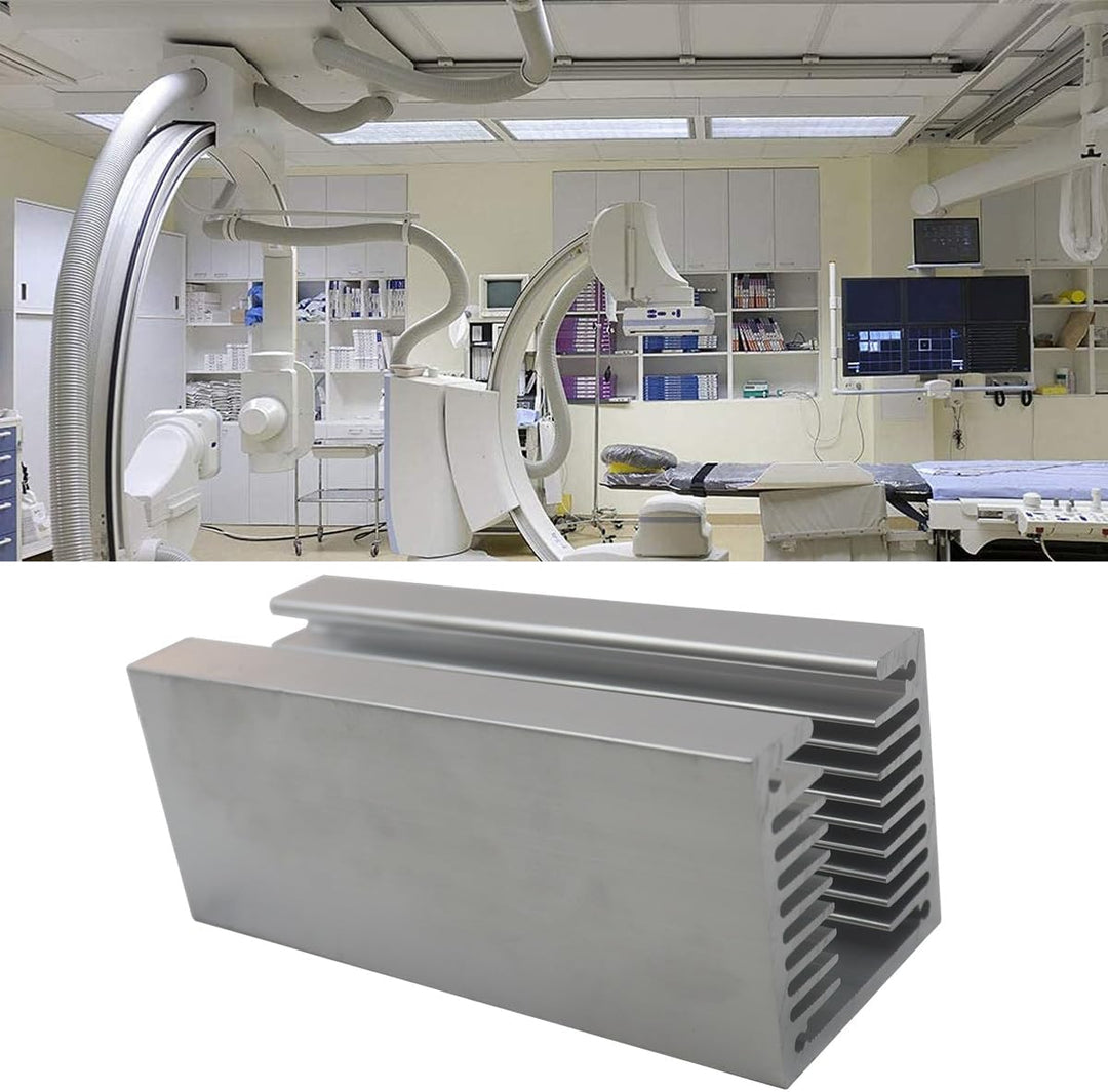 100 × 40 × 40mm U-Typ Aluminium-Kühlkörper - Lamellenkühler mit dichten Zähnen für CPU &amp; mehr