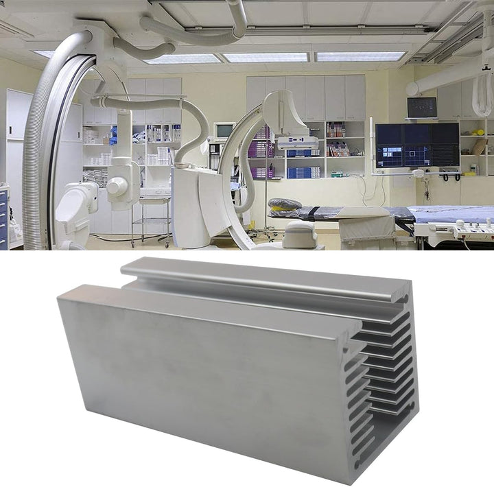 100 × 40 × 40mm U-Typ Aluminium-Kühlkörper - Lamellenkühler mit dichten Zähnen für CPU &amp; mehr