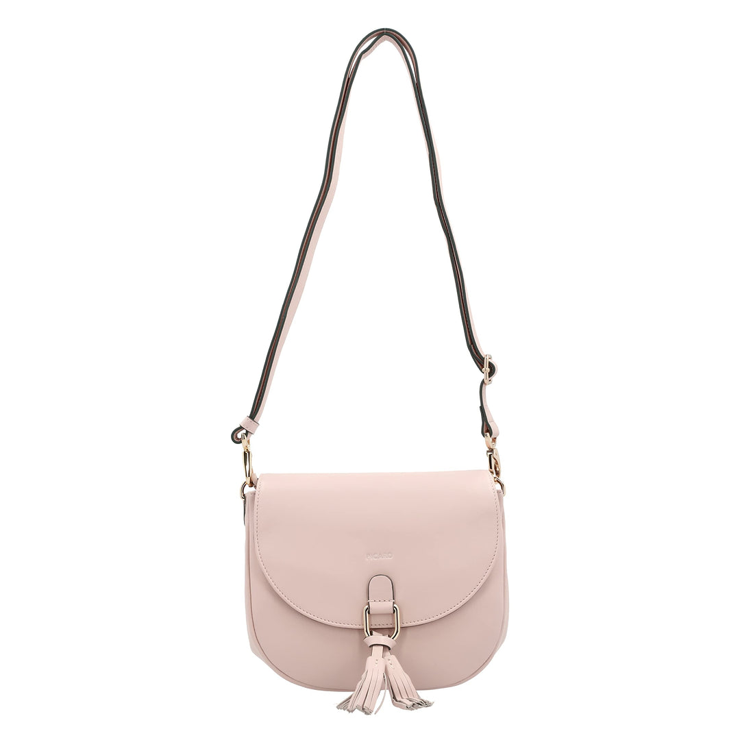 Picard Damen Schultertasche LAS VEGAS aus Echtleder Klein | mit Magnetverschluss | Schultertasche |