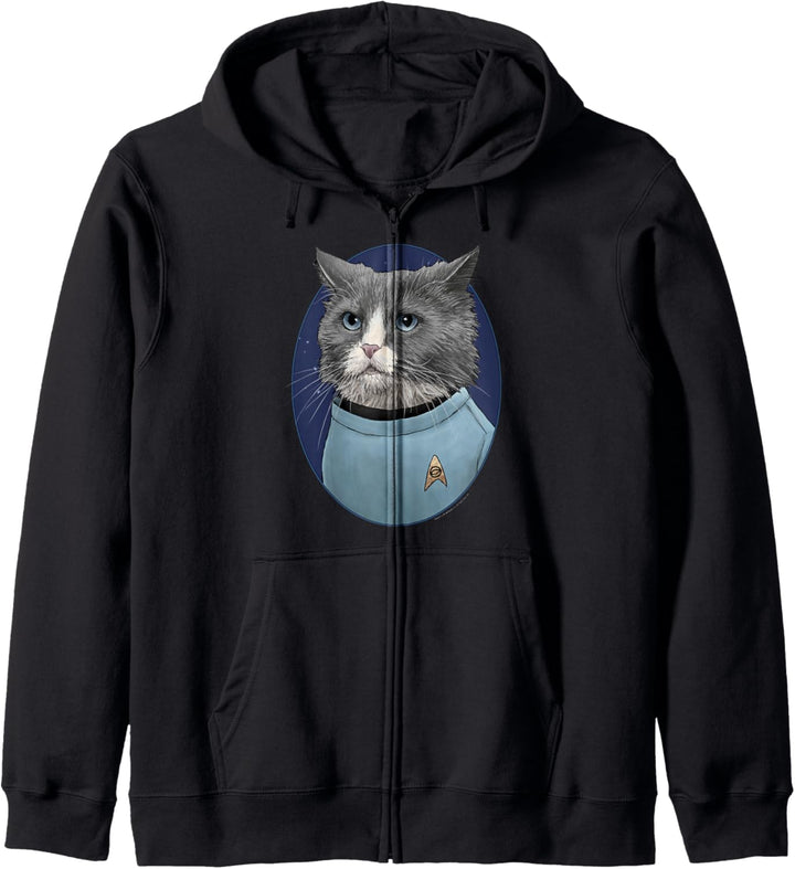 Star Trek: The Original Series Leonard McCoy Cat Portrait Kapuzenjacke