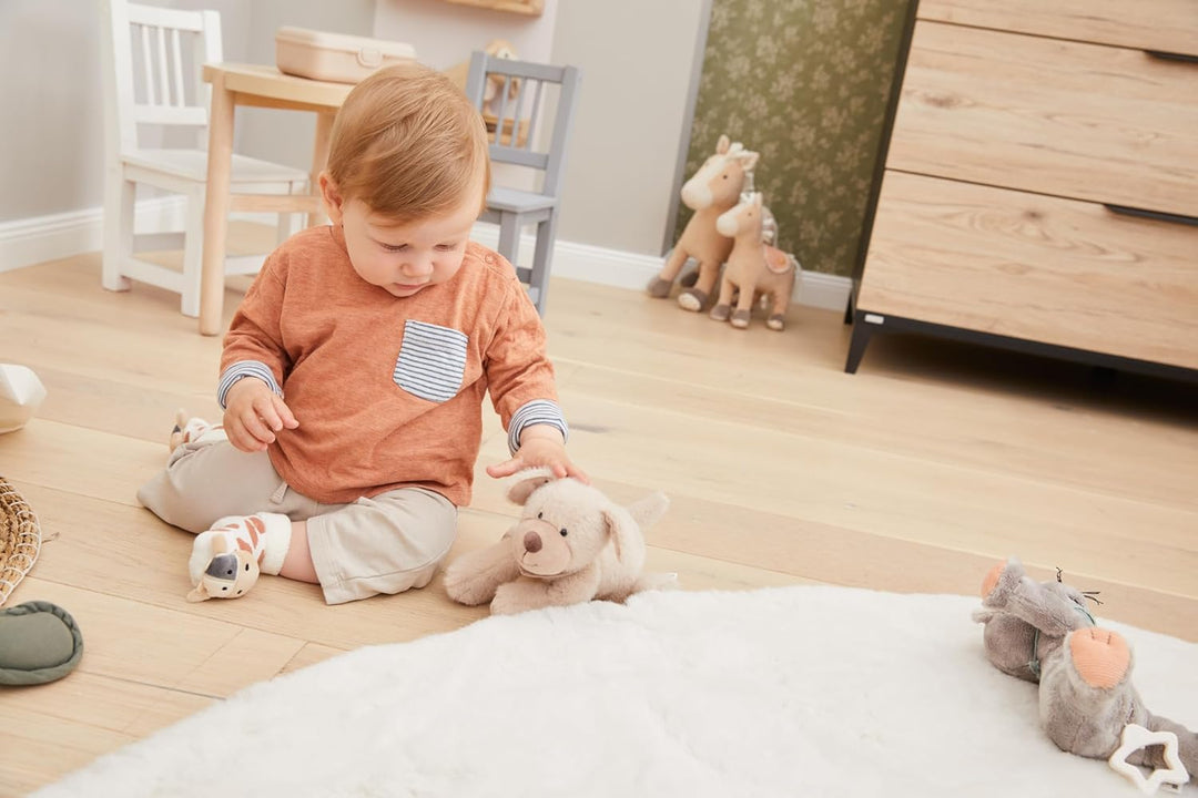 Sterntaler Kuscheltier S Pferd Sunny - Plüschtier aus weichem Stoff - Kinder und Baby Spielzeug gefü