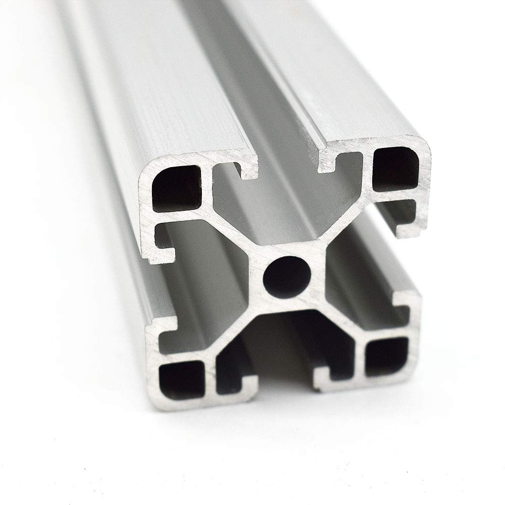 Montageprofil Alu-Profil Nut 8 40x40 Zuschnitt 700 mm 700 mm 1 Stück, 700 mm 1 Stück