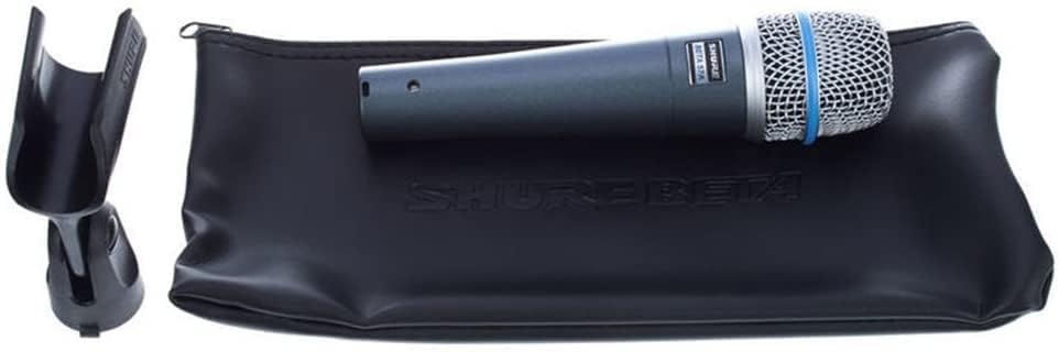 Shure BETA 57A -Instrumentmikrofon - Supercardioid Dynamic Mic für Gesangs- und Instrumentalanwendun