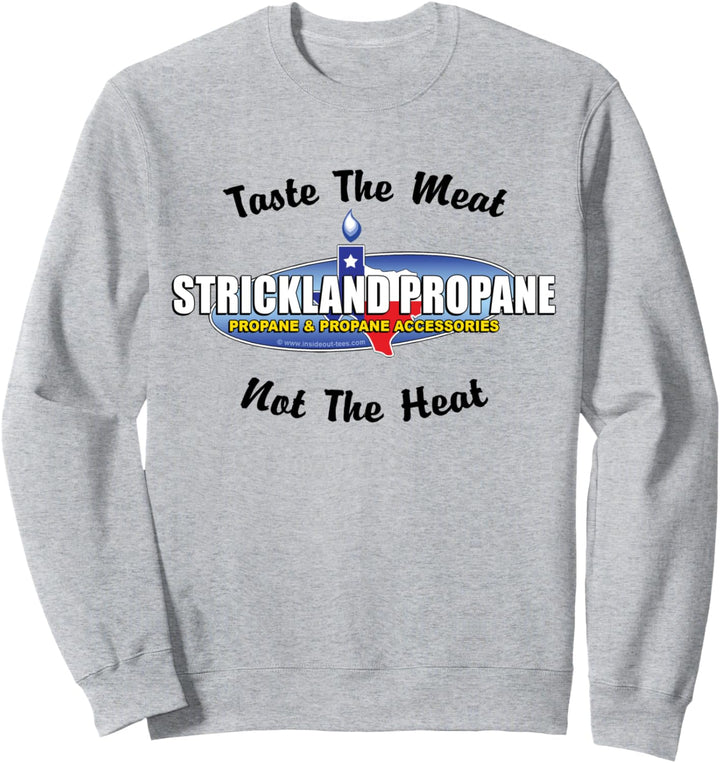 Strickland Propan - Taste The Meat Not The Heat Lustiges BBQ Sweatshirt