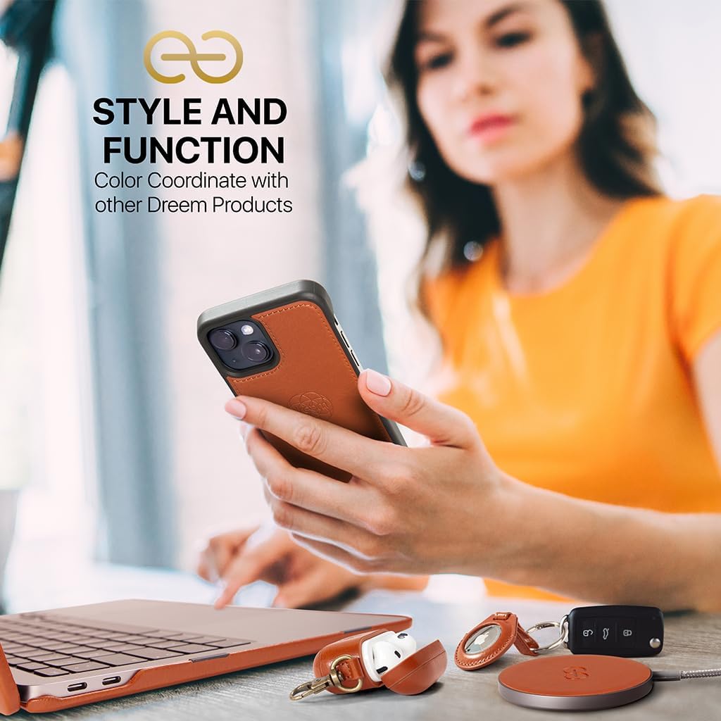 Dreem Fibonacci iPhone 14 Plus Brieftaschen-Etui / 2-in-1 stossfestes Etui und abnehmbares Folio aus