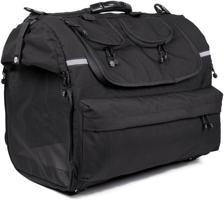 Pet Bag Motorrad Tasche für Hunde (2-36 kg), wasserdicht, tragbar, dreifach belüftet, Gepäckablage o