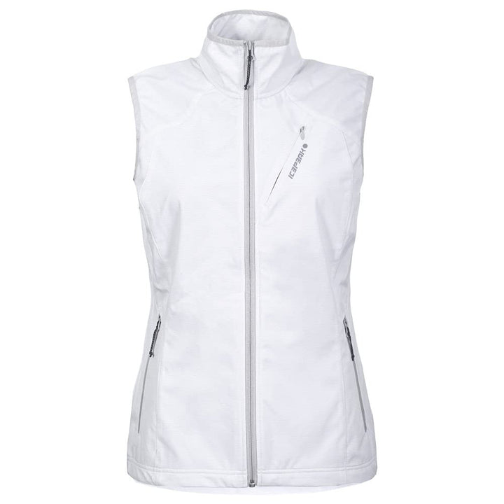 ICEPEAK Damen Brush SOFTSHELL Vest 36 Weiss, 36 Weiß