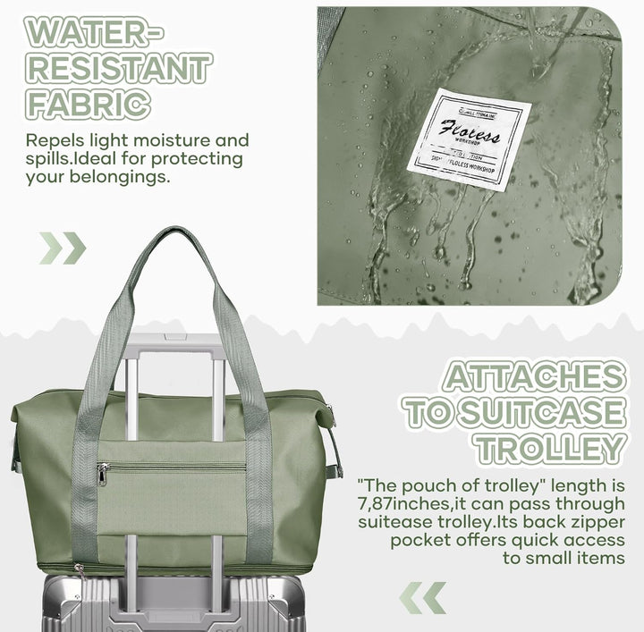 Reisetasche Damen Sporttasche 40x20x25 Ryanair Handgepäck Tasche Weekender Bag Schwimmtasche Wasserd