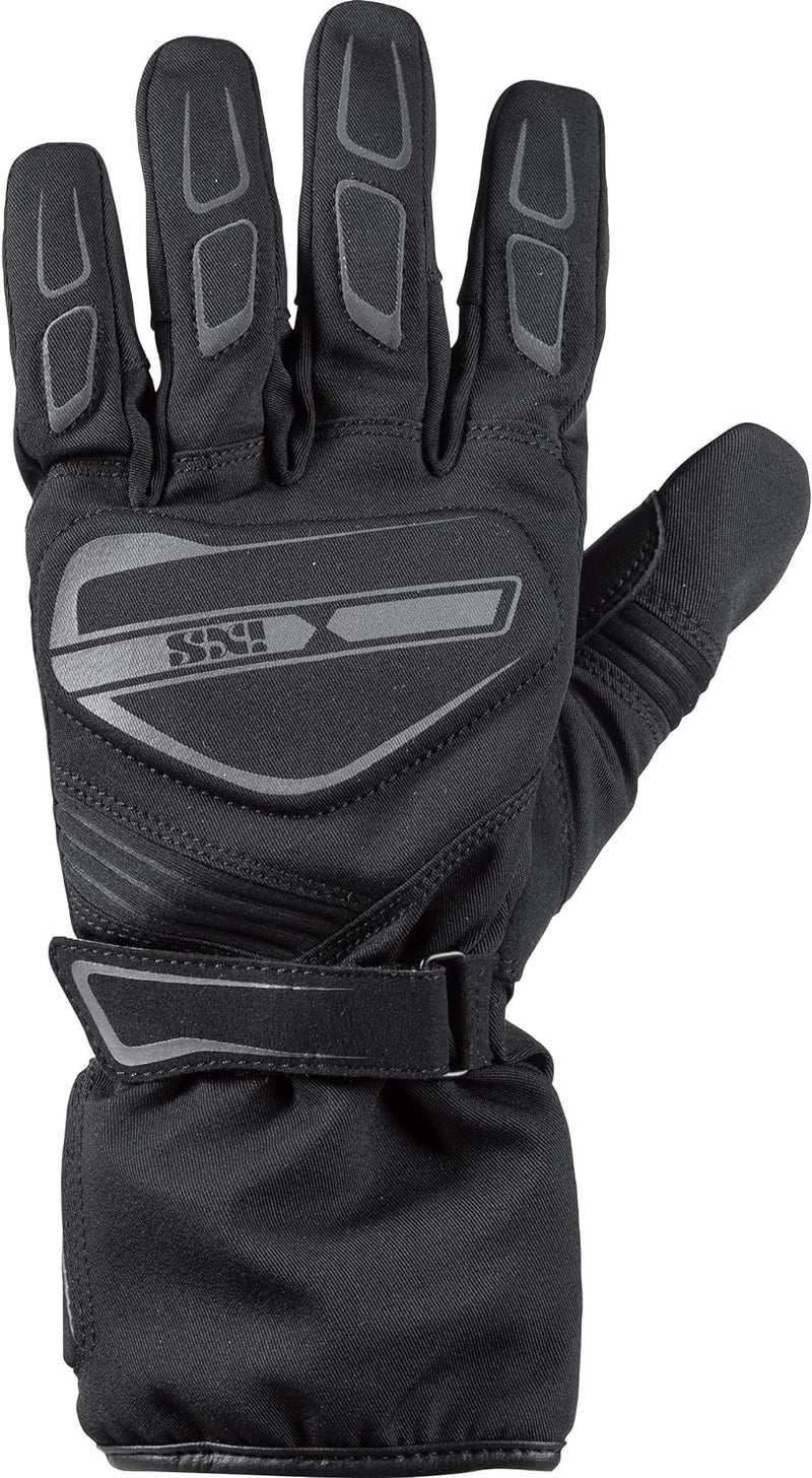 IXS Motorradhandschuhe lang Motorrad Handschuh Mimba-ST Tour LT Handschuh schwarz M (kurz), Herren,