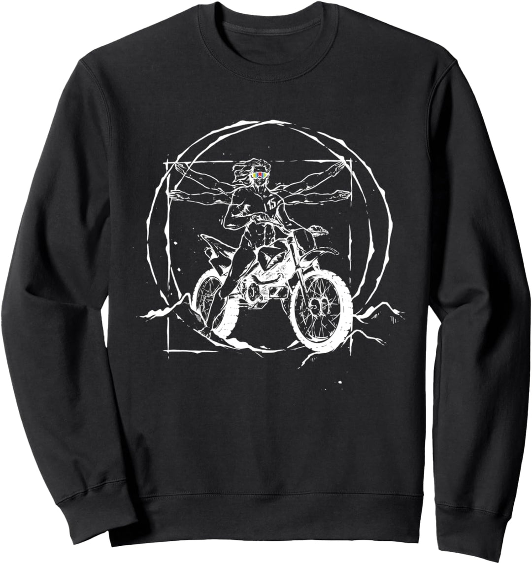 Motocross Enduro Supermoto Bike Dirt Biker Sweatshirt
