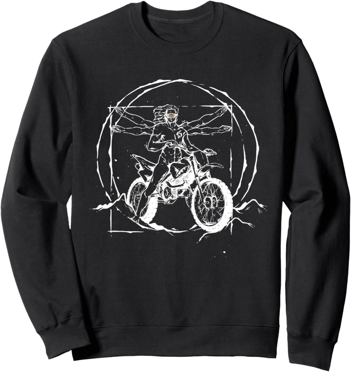 Motocross Enduro Supermoto Bike Dirt Biker Sweatshirt