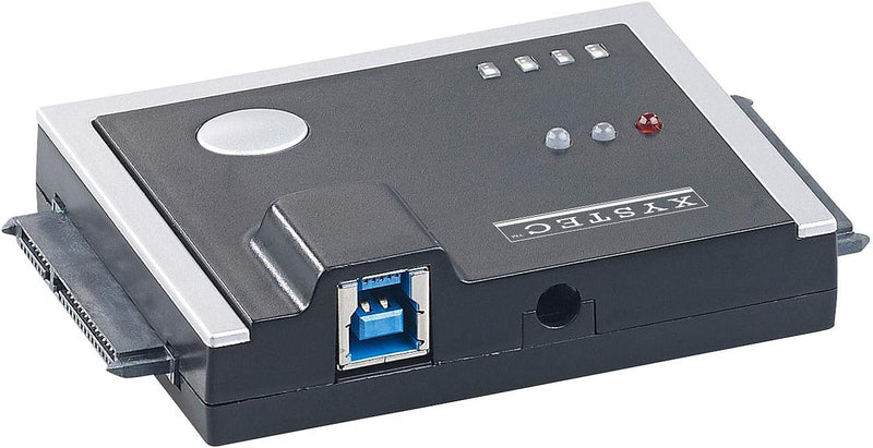 Xystec Dockingstation: USB-3.0-Festplatten-Adapter mit Klon-Funktion, für HDD & SSD mit SATA (Festpl