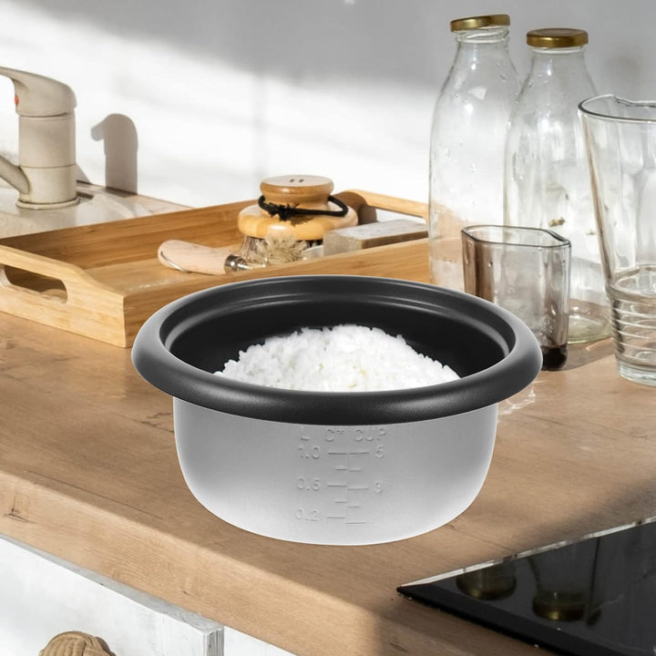 BESTonZON Reiskocher Innentopf Antihaft Reiskocher Topf Ersatz Innenkochtopf Reiskocher Innenbehälte