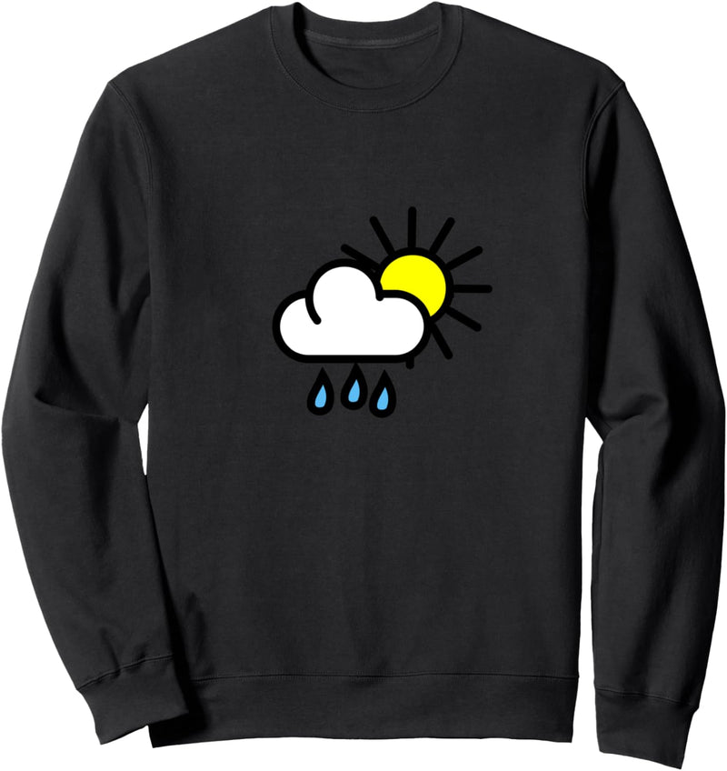 Sonnenschein hinter einer Regenwolke Sweatshirt