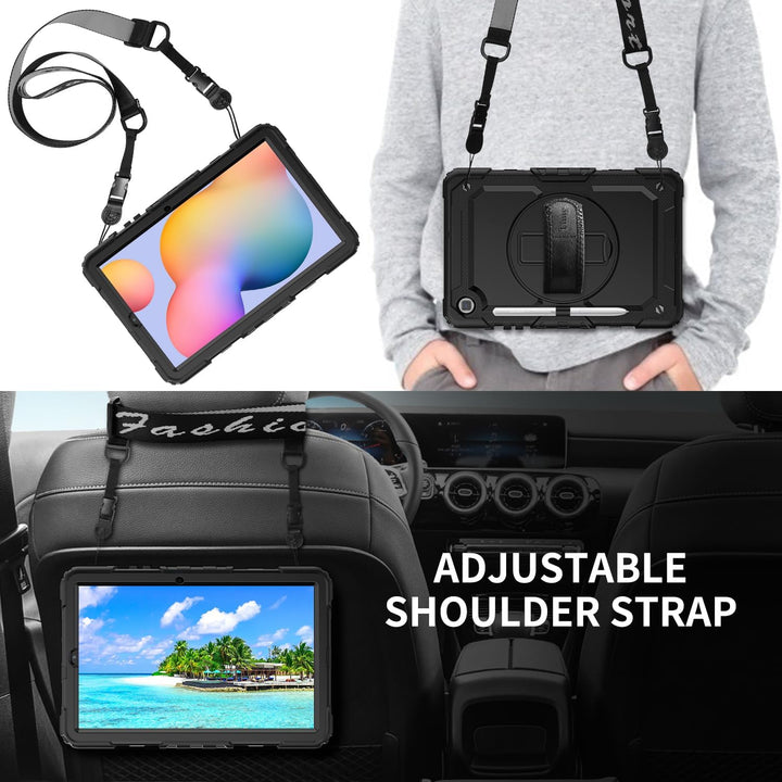 Timecity Tasche für Samsung Galaxy Tab S6 Lite, 10,4 Zoll 2024/2022/2020 mit Bildschirmschutz, Heavy