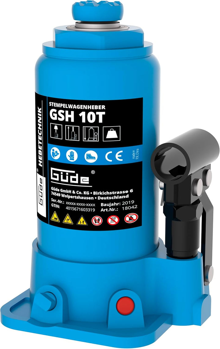 Güde Stempelwagenheber GSH 10T