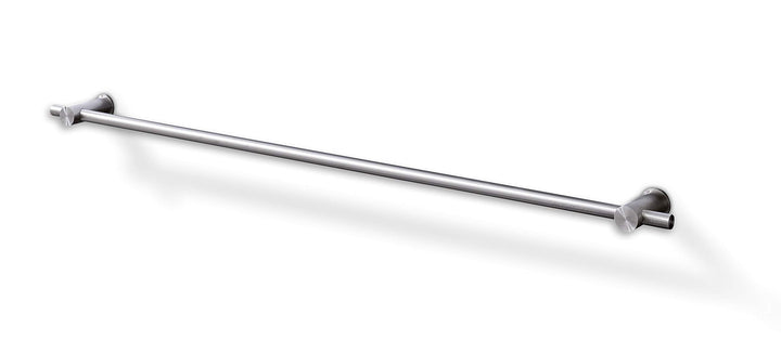 PHOS Design, HS20-55-600, Handtuchstange mit verdeckter Wandverschraubung, Edelstahl matt gebürstet,