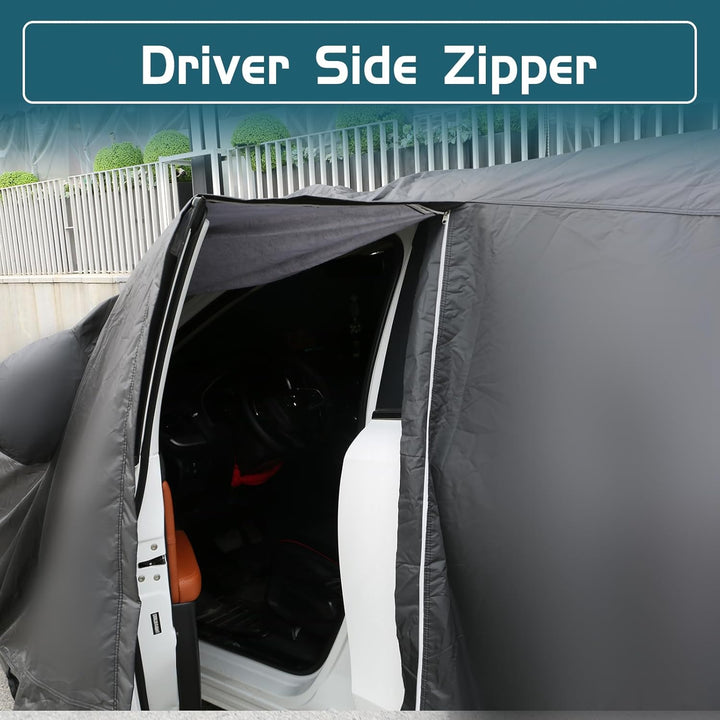 Autoabdeckung Ersatz für VW T5 T6, Gewicht 5KG, 300D Baumwollfutter, Wasserdicht Wetterfeste UV-Best