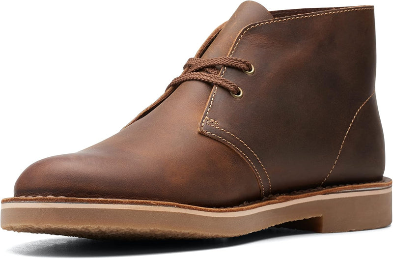 Clarks Herren Desert Boot Bushacre 3 Chukka-Stiefel 39.5 EU Beeswax, 39.5 EU Beeswax