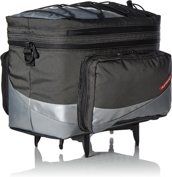 Pletscher Basilea Gepäckträgertasche Schwarz, Schwarz