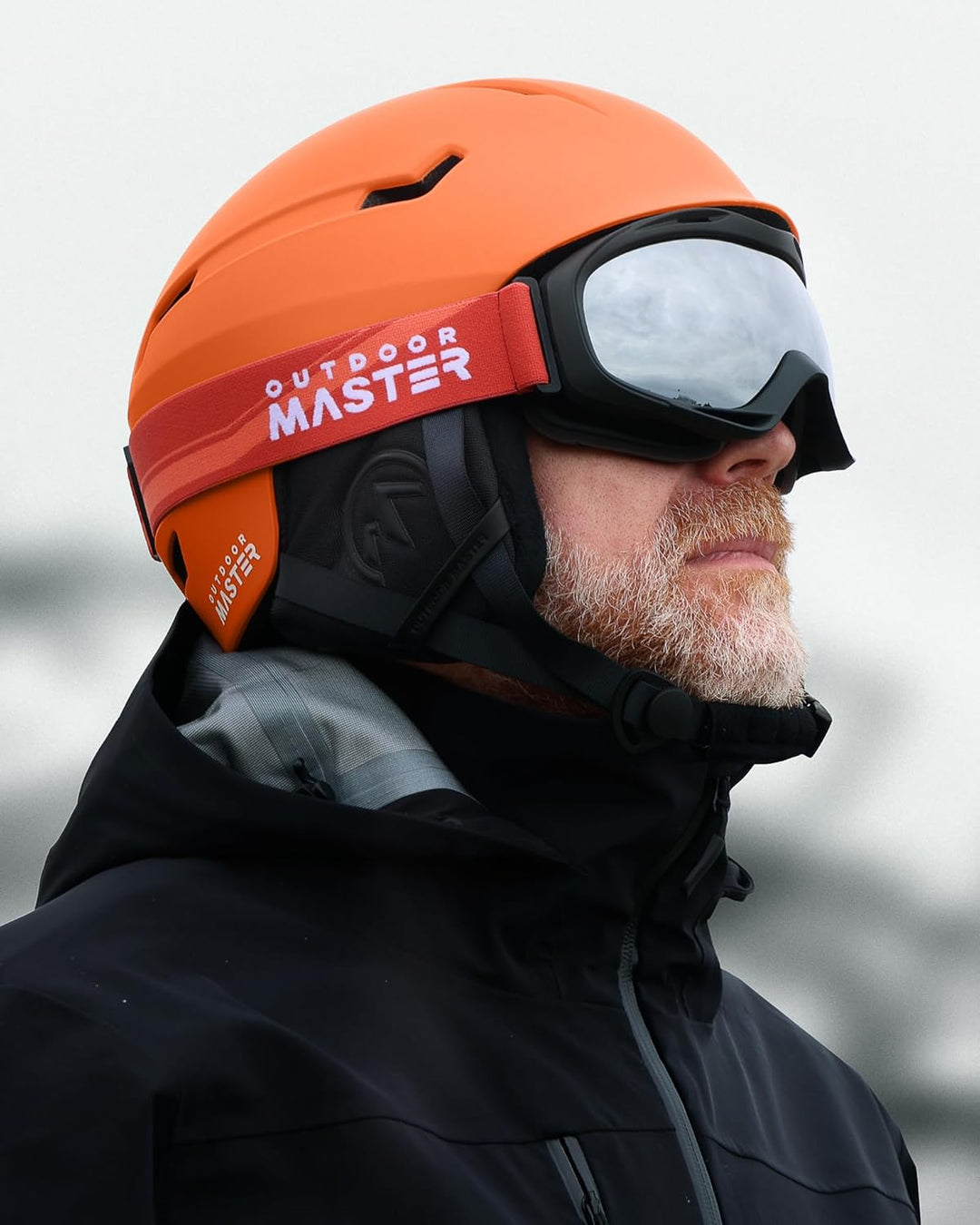 OutdoorMaster Skihelm-Set, Snowboard-Helm mit Brille für Erwachsene - 12 Belüftungsöffnungen - Skihe