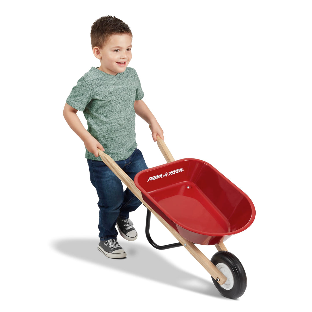 Radio Flyer, Kinderschubkarre, Rot, W40Z