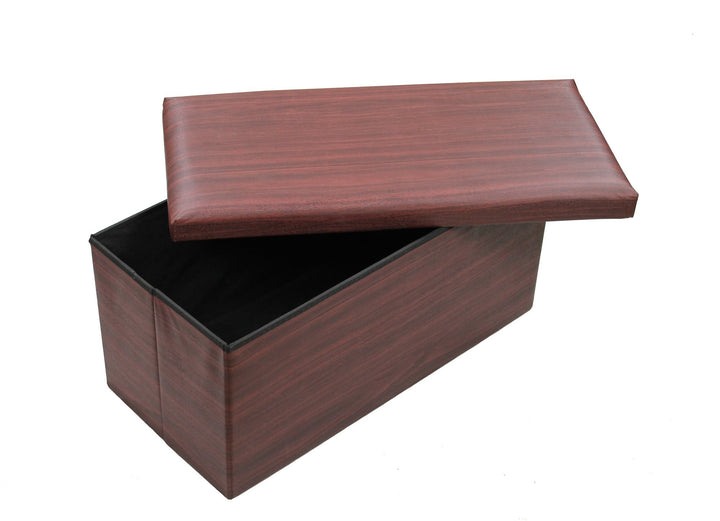 GMMH Hocker Sitzhocker Original 76 x 38 x 38 cm Box Aufbewahrungsbox Sitzwürfel Truhe Fussbank Sitzb