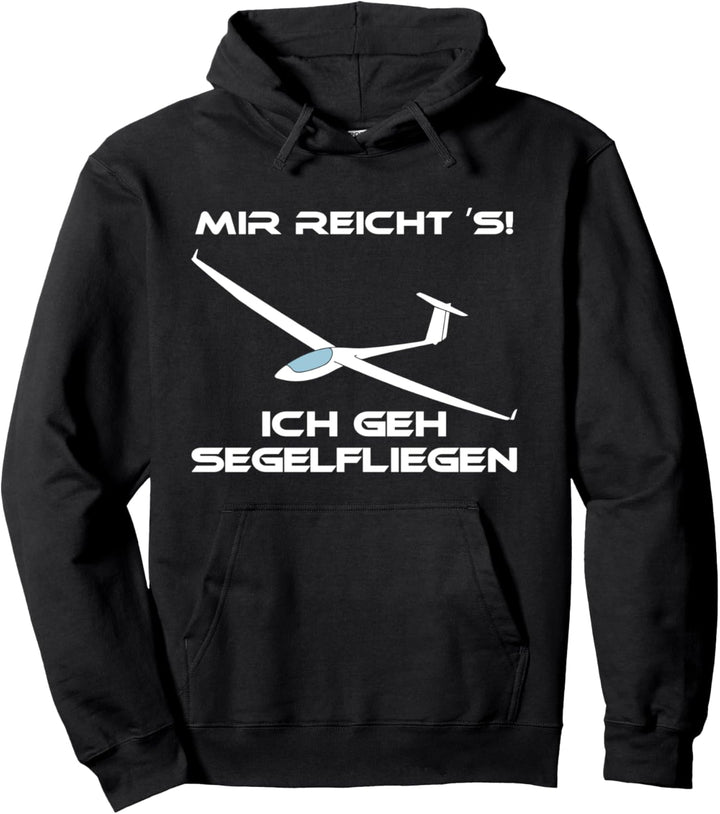 Ich geh Segelfliegen Segelflieger Segelflugzeug Pilot Pullover Hoodie