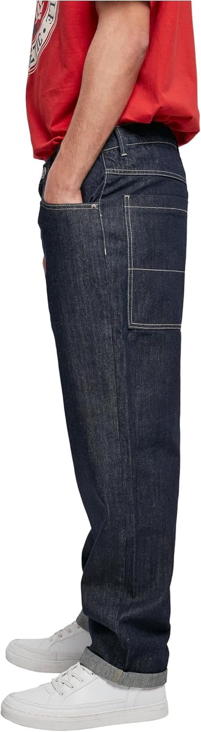Southpole Herren Embroidery Denim Hose 30 Raw Indigo, 30 Raw Indigo