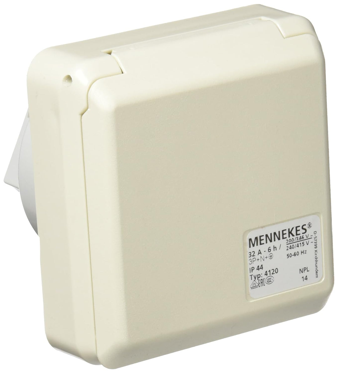 CEE-ANBAUDOSE IP44 32A5P MENNEKES 4120