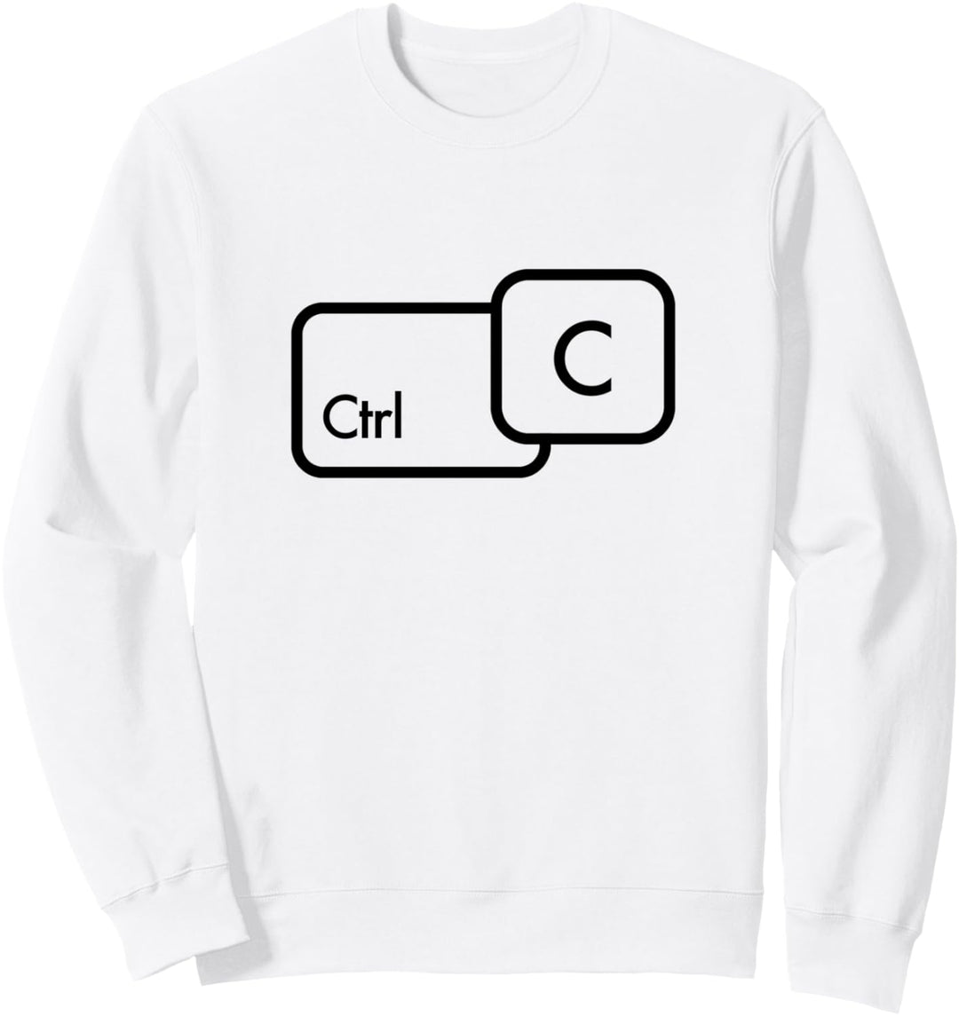 Ctrl+C Copy Paste Familie Partnerlook Sweatshirt
