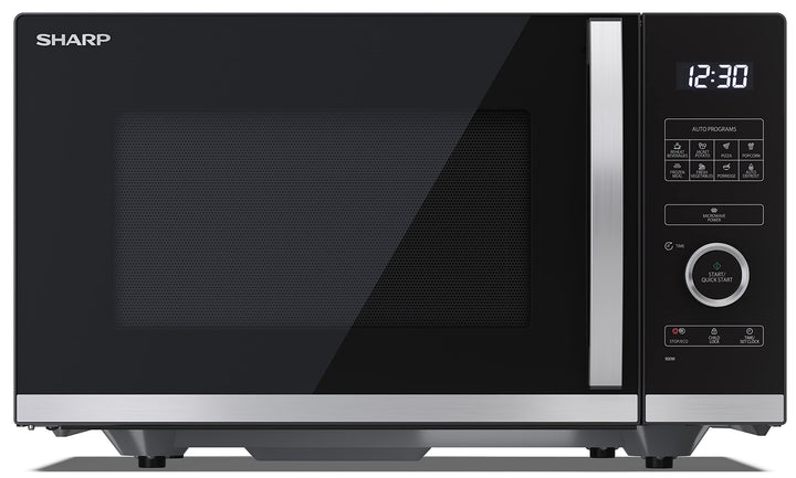 SHARP QS254AEB Mikrowelle (Mikrowelle: 900W, 10 Leistungsstufen, Auftaufunktion, Abmessungen: 490x28