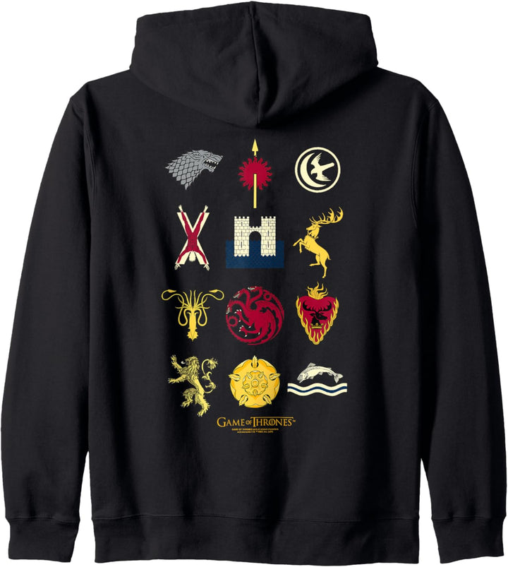 Game of Thrones House Sigils Kapuzenjacke