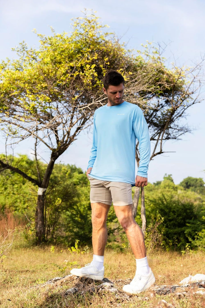 ZENGVEE 3er Pack Rashguard Herren, UPF 50+ UV Schutz Shirt Herren Schnelltrocknend Leicht Atmungsakt