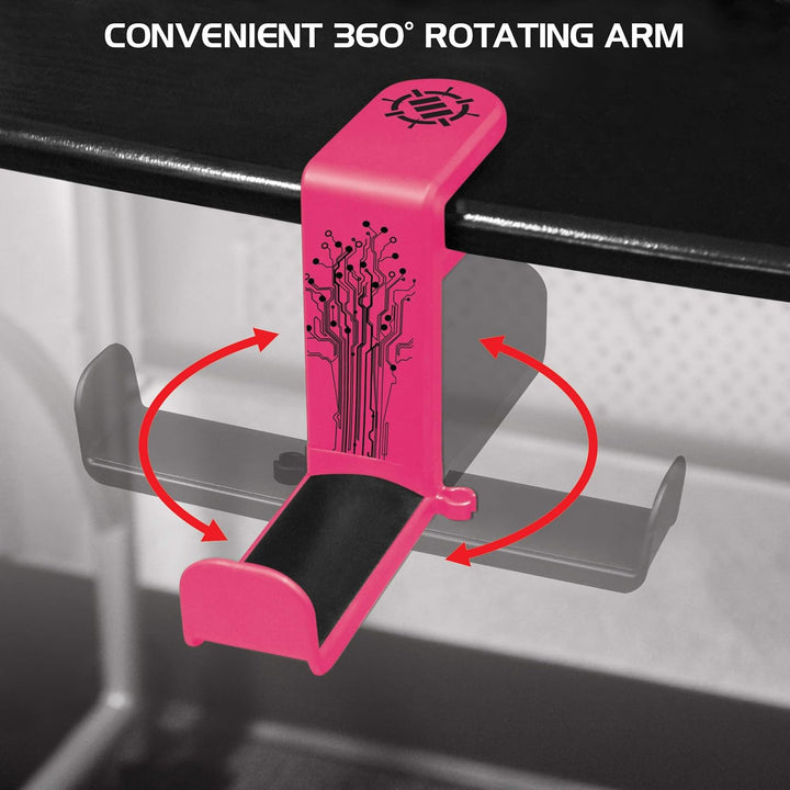 ENHANCE PC Gaming Kopfhörer Ständer Headset Halterung - Headphone Stand Verstellbarem 360-Grad-Arm,
