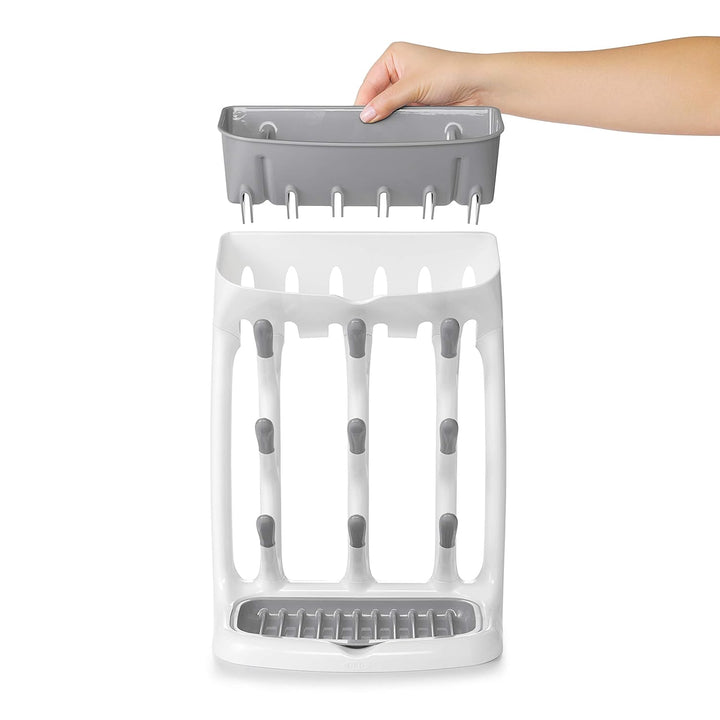 OXO Tot Space Saving Abtropfgestell Babyflaschen Silikon Kunststoff Acrylnitril-Butadien-Styrol, Bab
