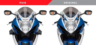 Puig Side Spoiler Downforce 3163N für Suzuki GSX-R600/750 11'-16'