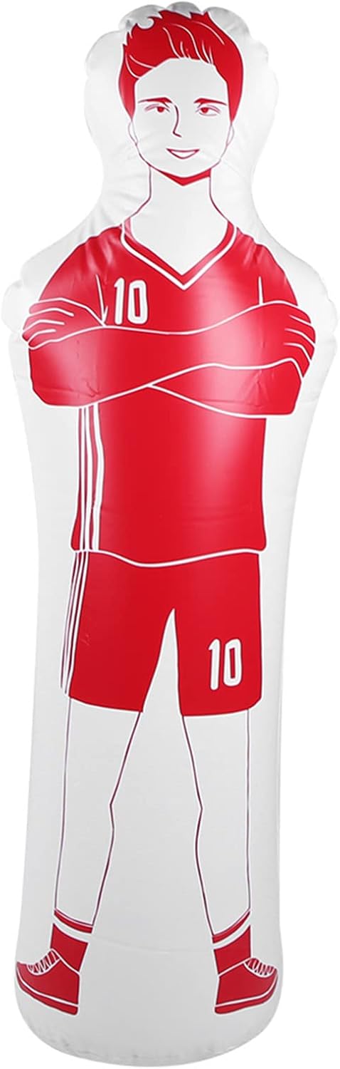 Aufblasbare Fussball-Trainingspuppe Tumbler 40 X 160 cm, Aufblasbare Fussballpuppe 220,46 Pfund Lage