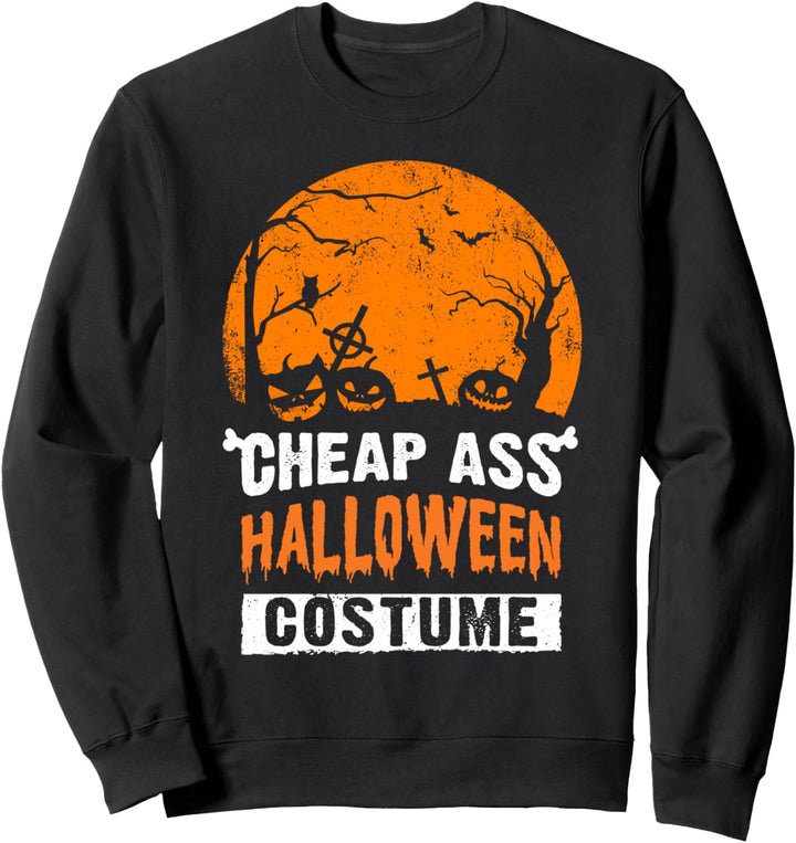 Lustiges Halloween-Outfit, Halloween-Kostüm auf Englisch Sweatshirt