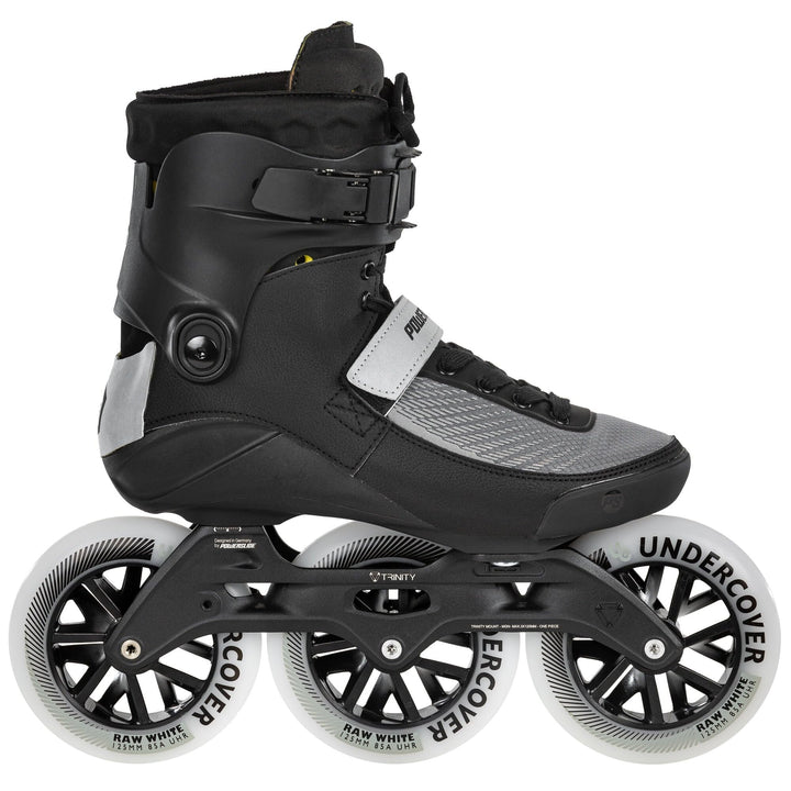 Powerslide Inline Skate Swell Nite 125-3D Adapt, für Fitness und Marathon, für Damen und Herren 39,