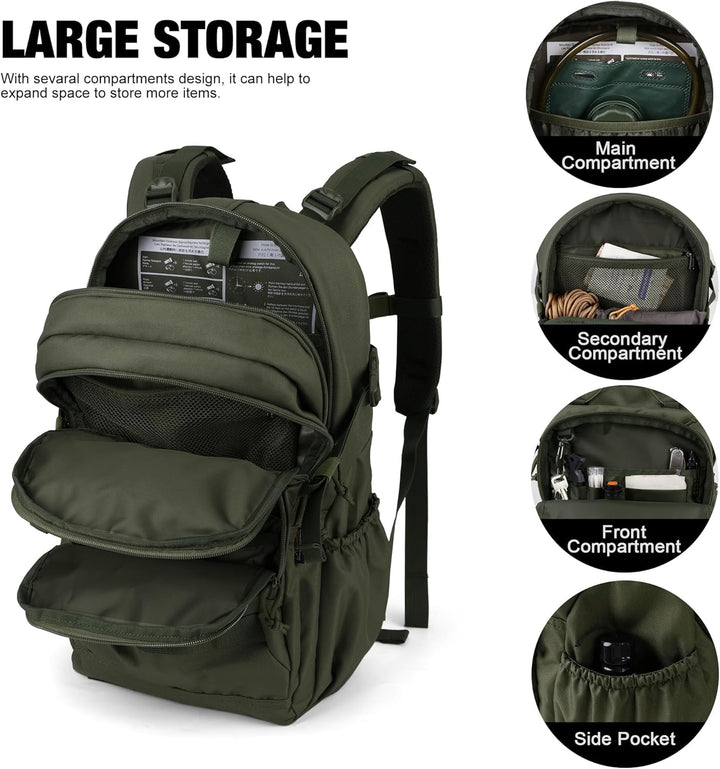 Mardingtop 28L/40L Militär Rucksack Wanderrucksäcke Trekkingrucksack Tactical Molle Rucksack für Cam