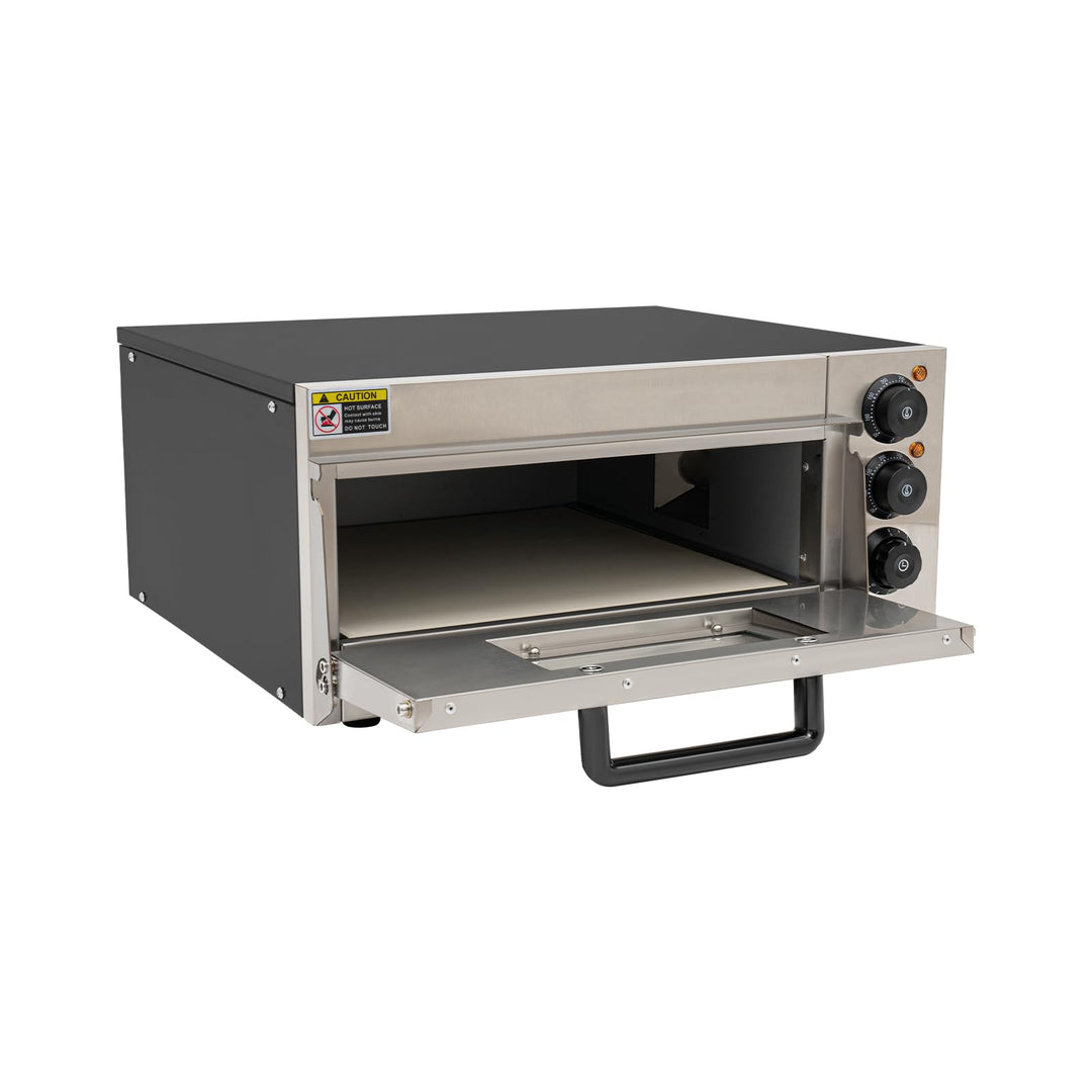 Pizzaofen für den Innenbereich, elektrischer 2000W Pizzaofen für die Arbeitsplatte, modernes Design,