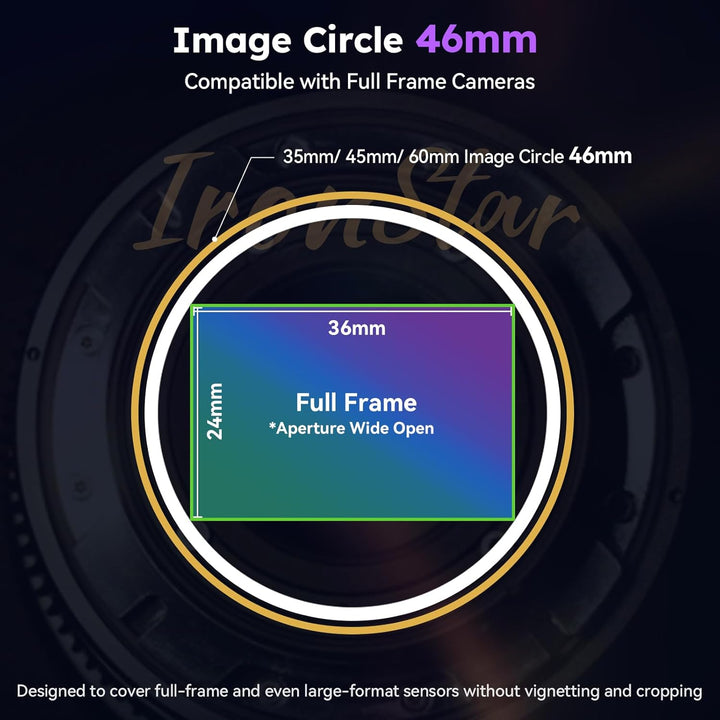 SIRUI IronStar T1.9 1.5X Anamorphotisches Cine-Objektiv: 35mm Kinoobjektiv mit manuellem Fokus und n