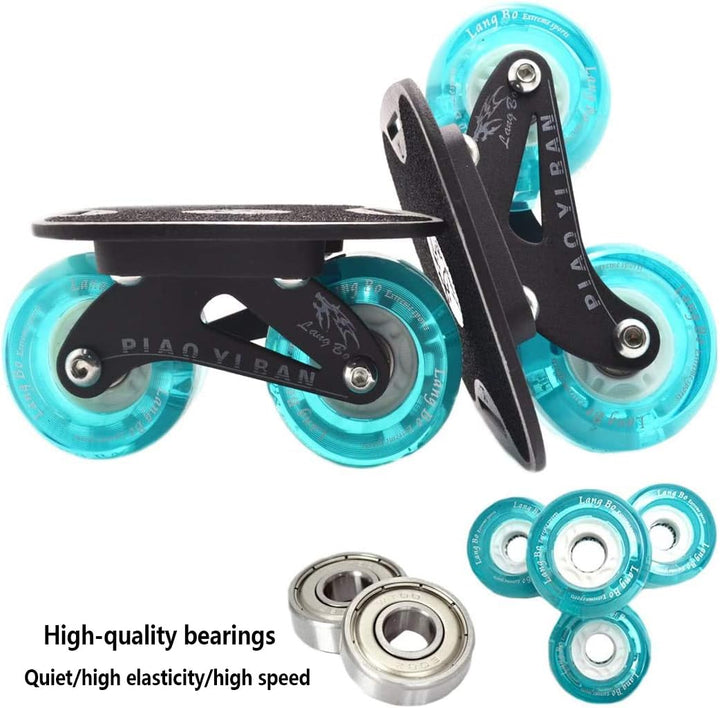 Sumeber Drift Skates Split Skateboard Tragbares Rollschuhdeck Drift High Rebound Skate Outdoor Slidi
