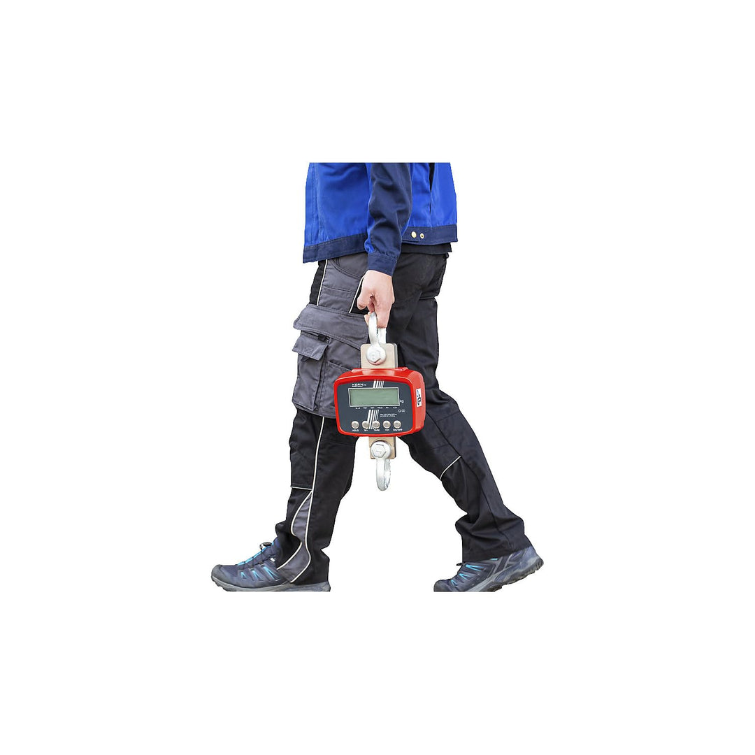 Kern HFD Kranwaage Wägebereich (max.) 6000kg Ablesbarkeit 2000g über Steckernetzteil Mehrfarbig