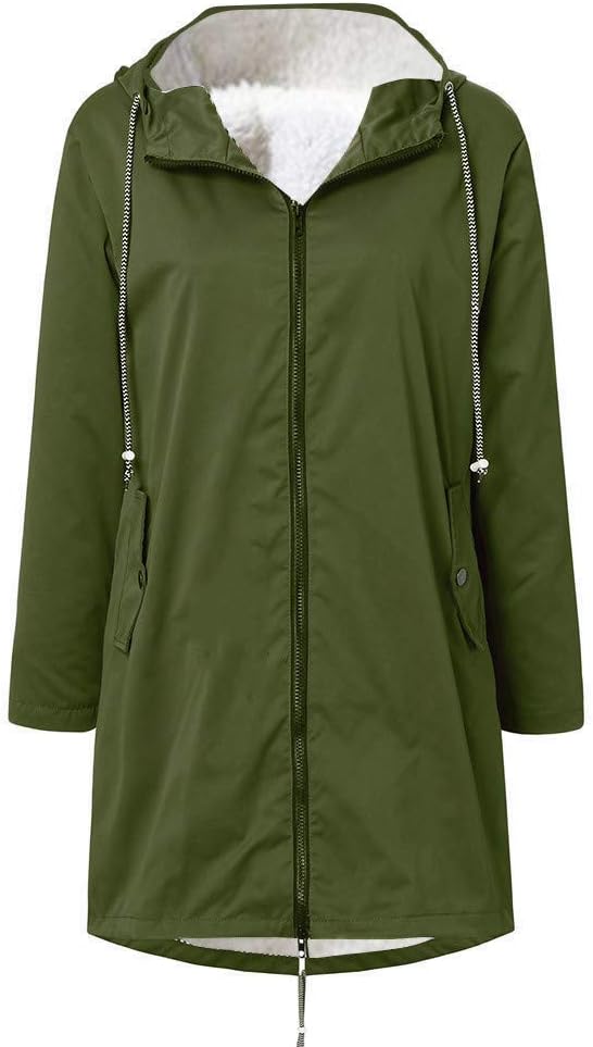 C'est TT Damen Regenjacke Regenjacke Wasserdicht Herbst Übergangsjacke Jacken Damen Windjacke Frauen